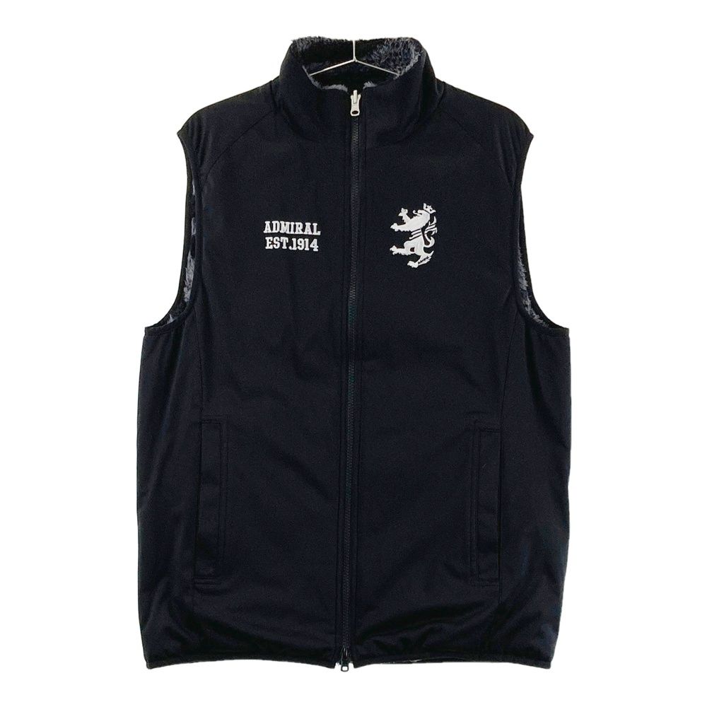 サイズ：LL ADMIRAL アドミラル リバーシブル ボア ジップベスト