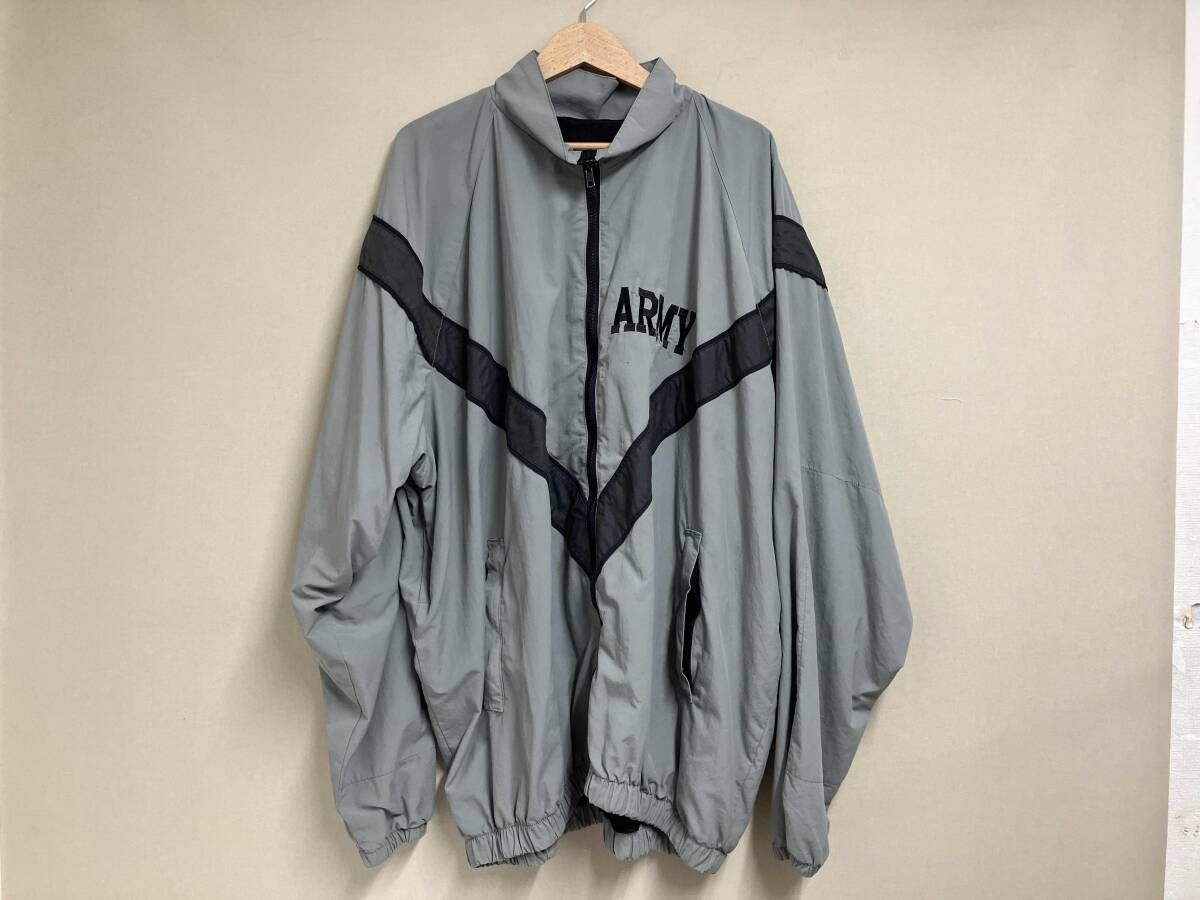 US ARMY ユーエスアーミー 90s PFU ナイロンジャケット ブルゾン グリーン XL サイズ