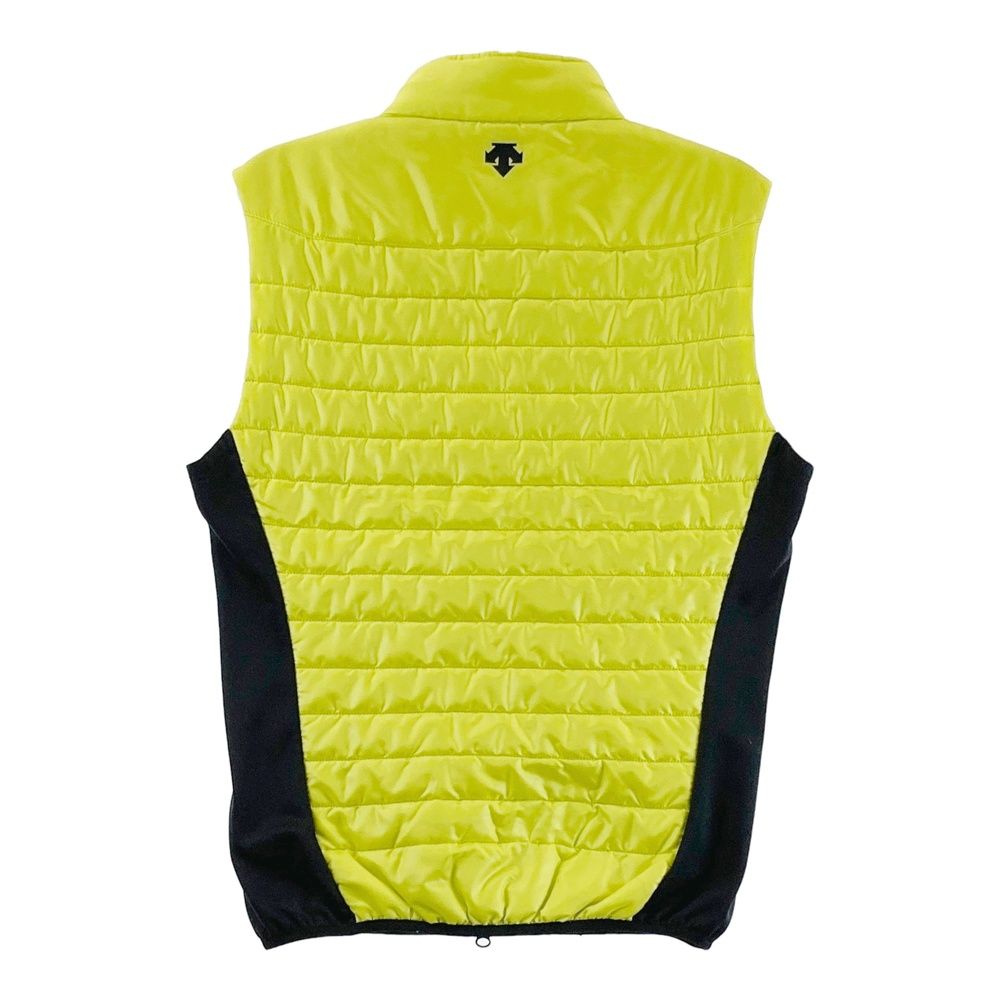 サイズ：M SRIXON スリクソン by DESCENTE 中綿ベスト グリーン系