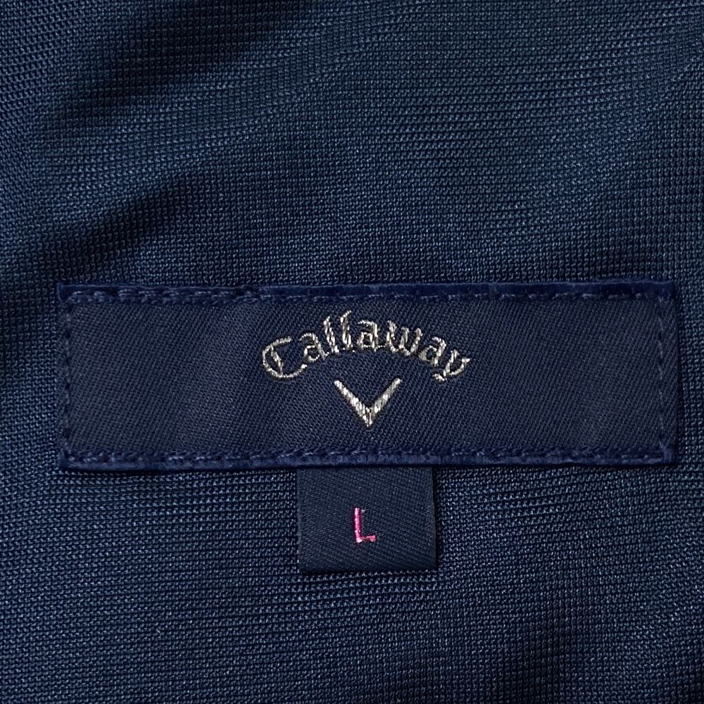 サイズ：L CALLAWAY キャロウェイ 中綿スカート 総柄 ネイビー系