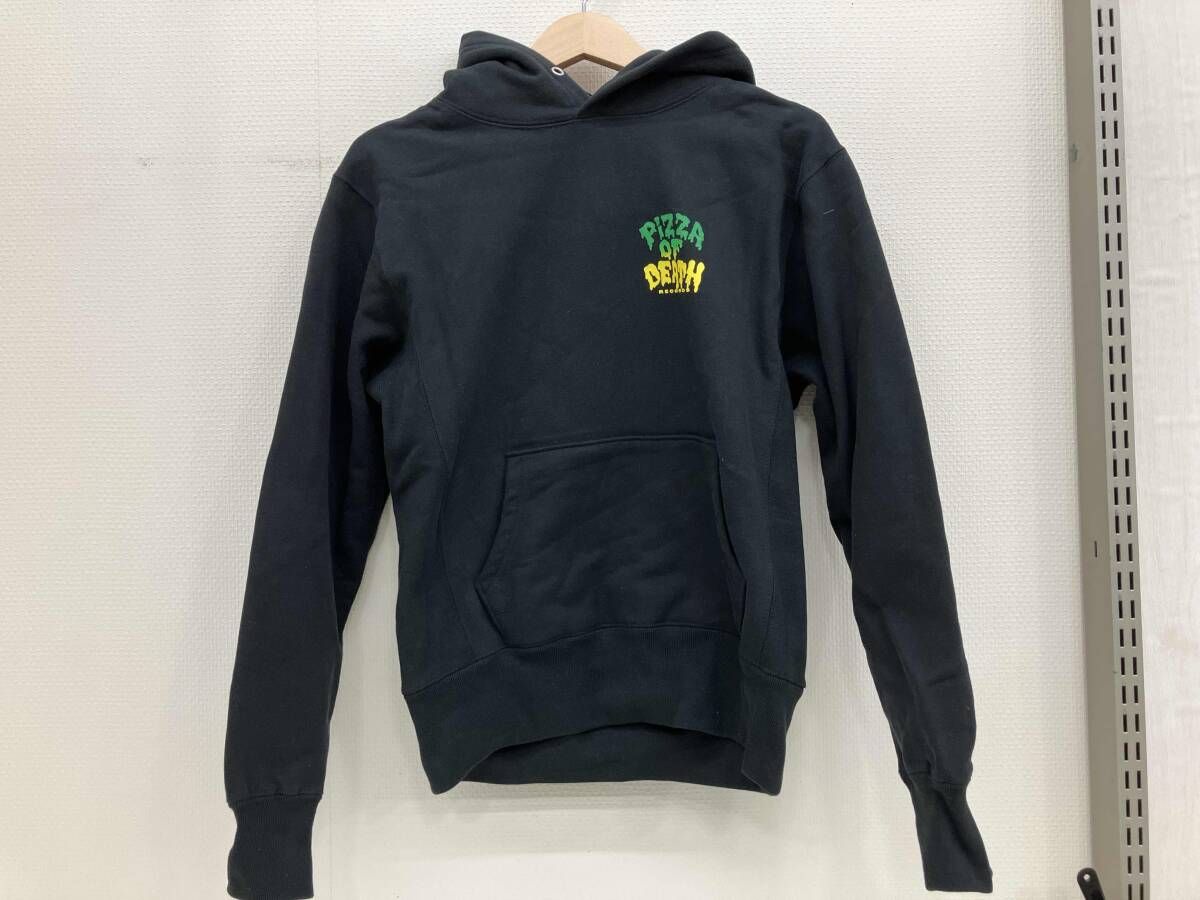 pizza of death ピザオブデス パーカー ブラック メンズ Sサイズ