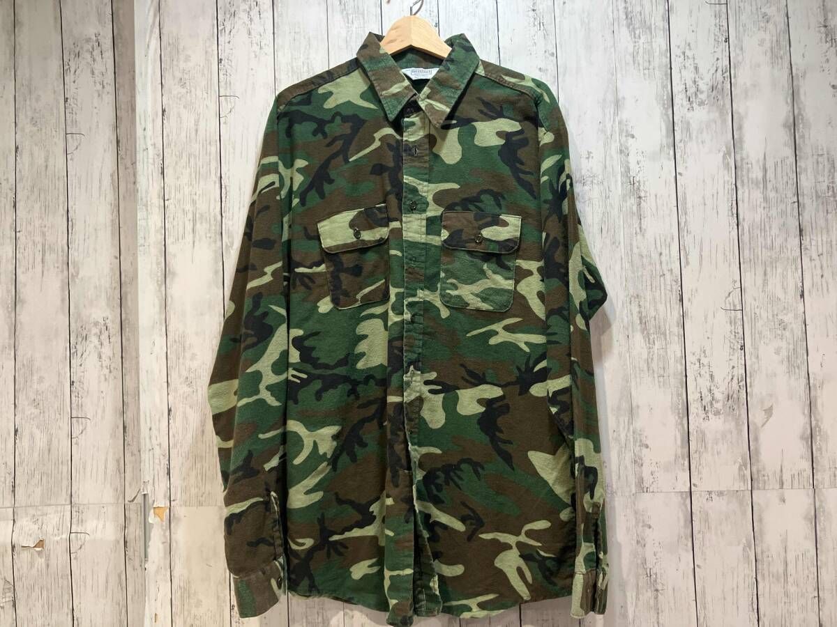 FIVE BROTHER ファイブブラザー 迷彩 長袖シャツ サイズXL - メルカリ
