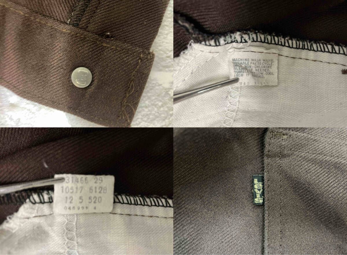 LEVI'S リーバイス 517 70～80s ボタン裏520 USA製 スタプレ 42TALON