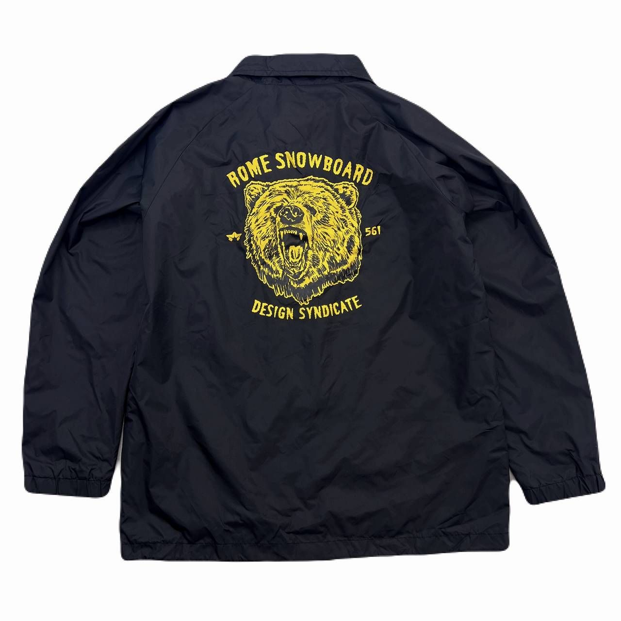 ROME SDS コーチジャケット ブラック 黒 Mサイズ メンズ ナイロン