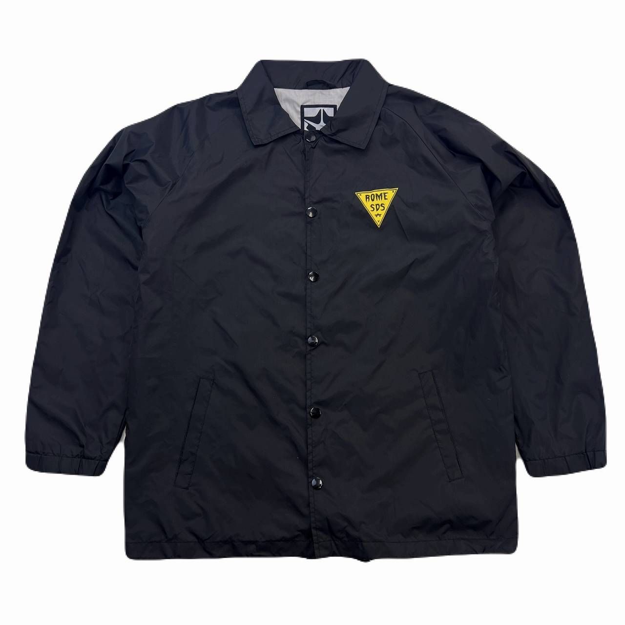 ROME SDS コーチジャケット ブラック 黒 Mサイズ メンズ ナイロン