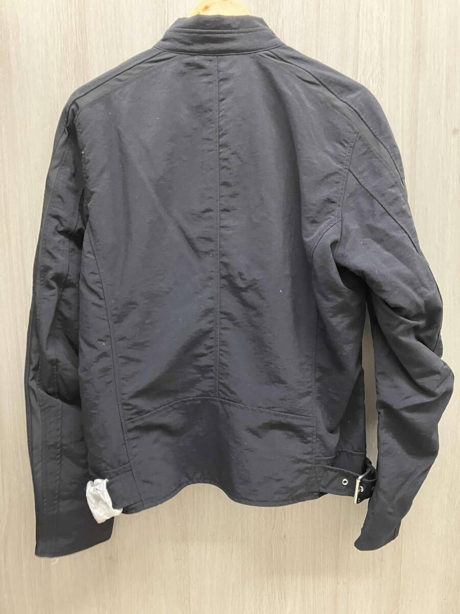 DIESEL シングルライダースジャケット ブラック L DIESEL ディーゼル シングルライダース ジャケット ブラック 黒色