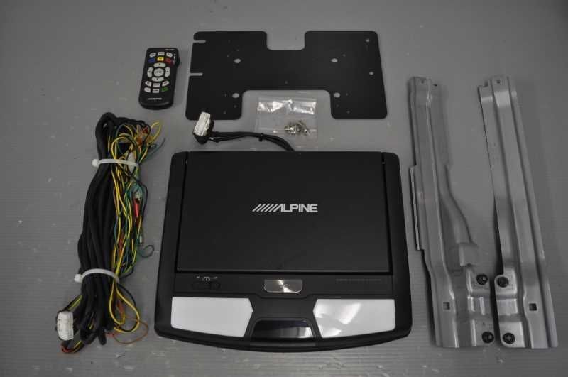 エスティマ 中期 ACR 50 W 社外 フリップダウンモニター リアモニター 10 1インチ 取付ステー リモコン 付 RSA S R B 021412 D