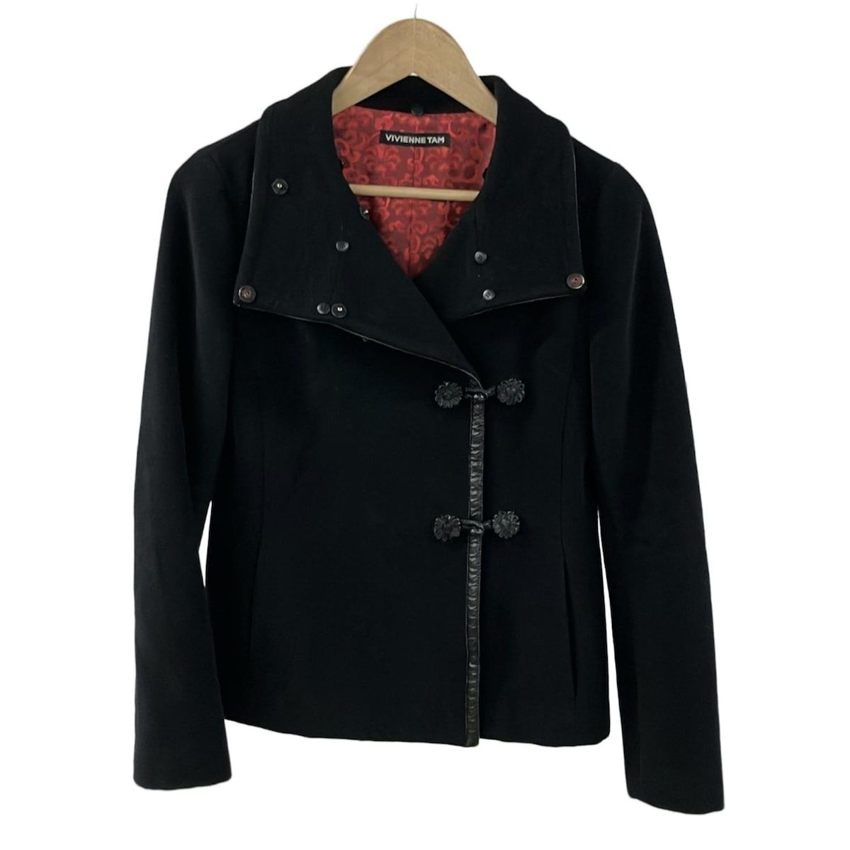 VIVIENNE TAM(ヴィヴィアンタム) コート サイズ0 XS レディース - 黒