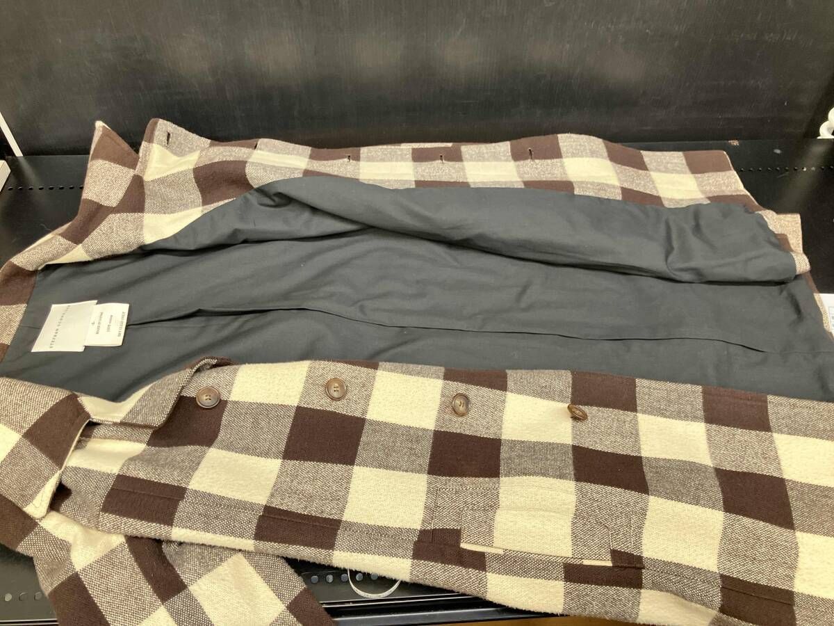 STEPHAN SCHNEIDER メンズ1 ミドル丈コート ジャケット ブラウン系