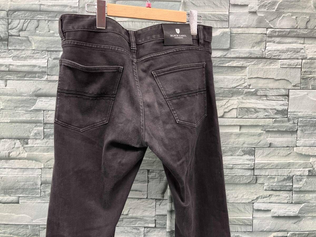 BURBERRY BLACK LABEL/ジーンズ/ブラックデニム/Mサイズ/黒/バーバリー