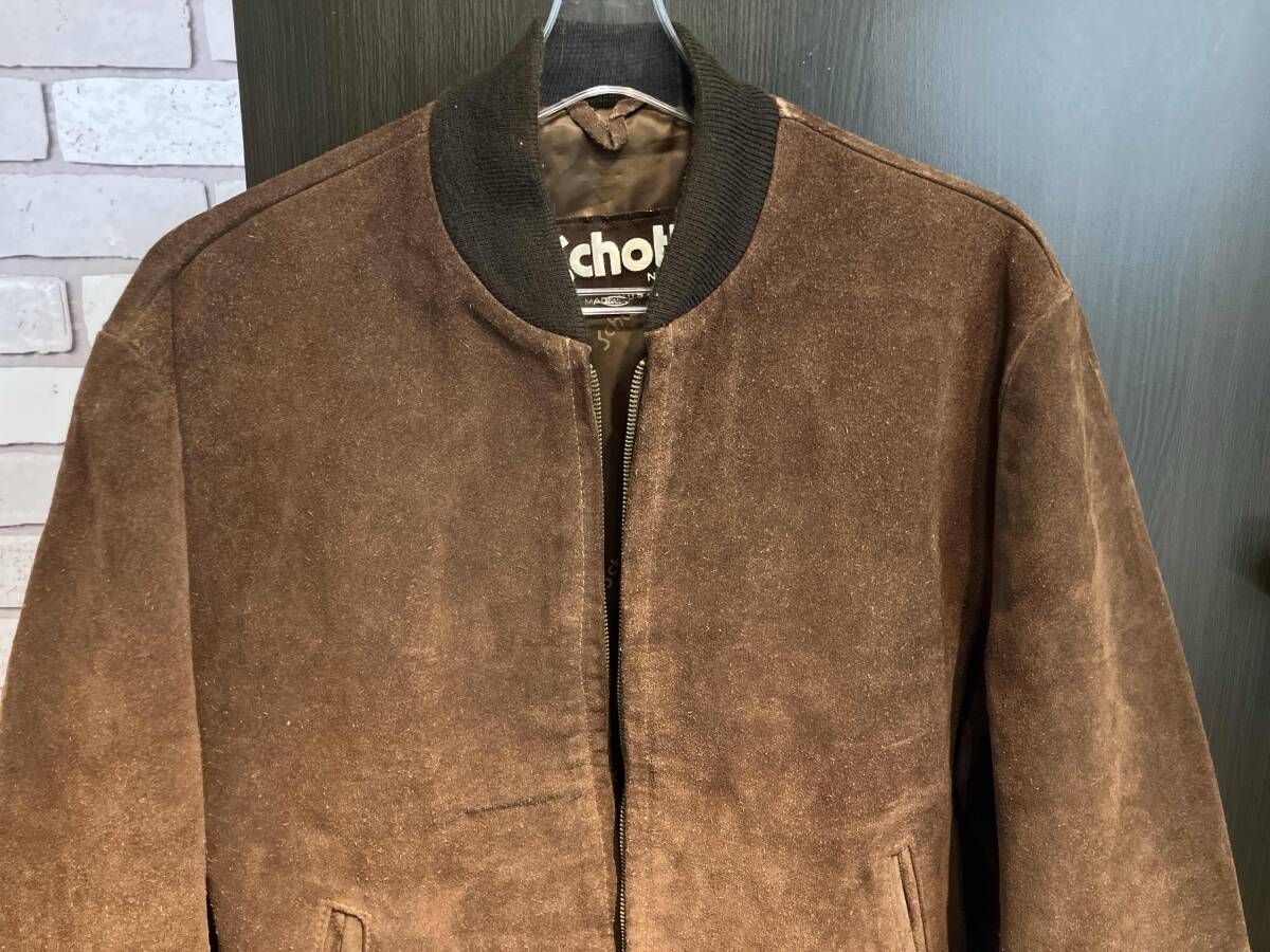Schott ショット ジャケット ブラウン SCHOTT ショット シングル
