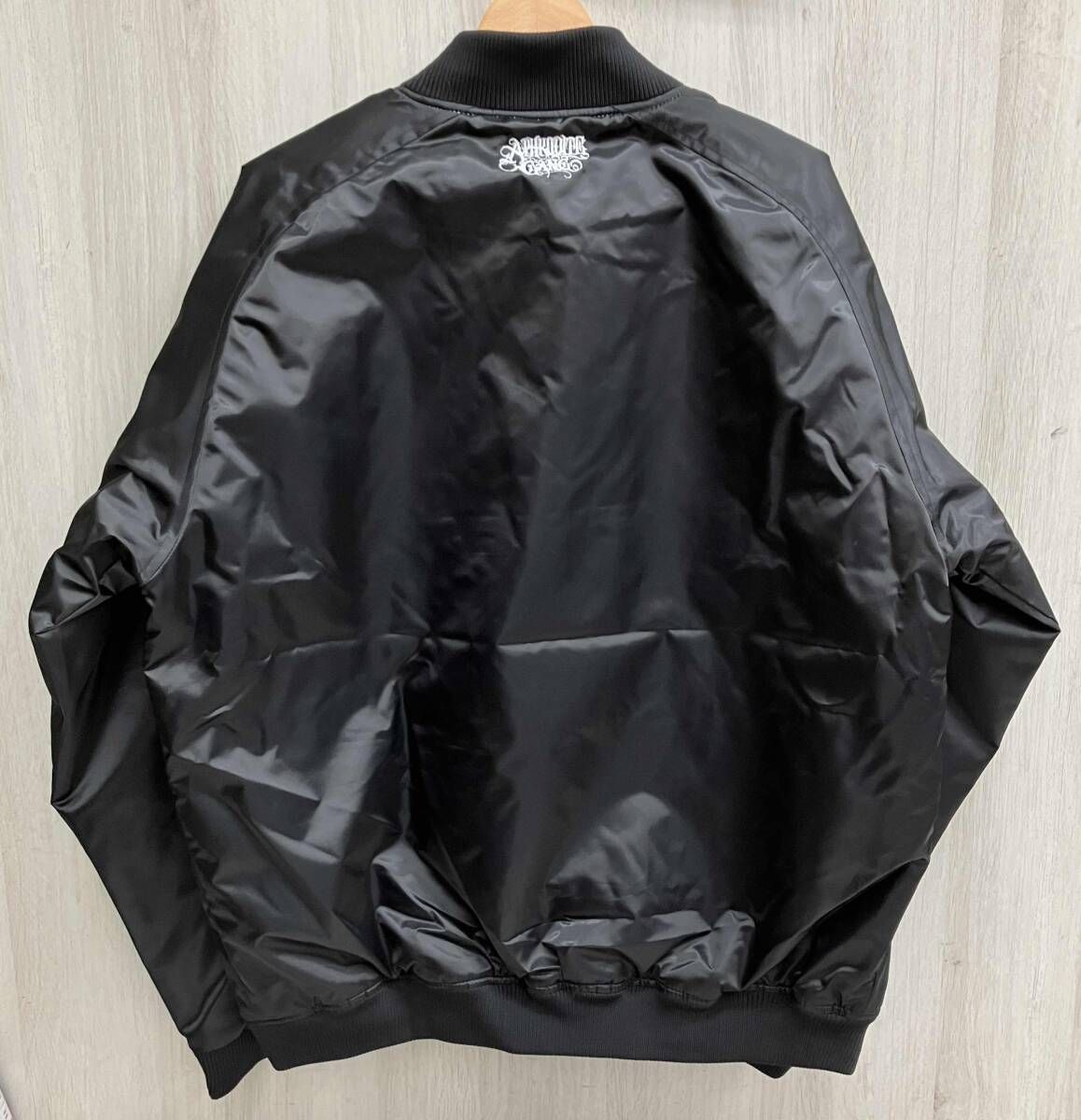 ジャケット・アウター BUDSPOOL CLASSIC LOGO NYLON JACKET BUDS POOL バッズプール CLASSIC LOGO NYLON VARSITY JACKET ナイロン