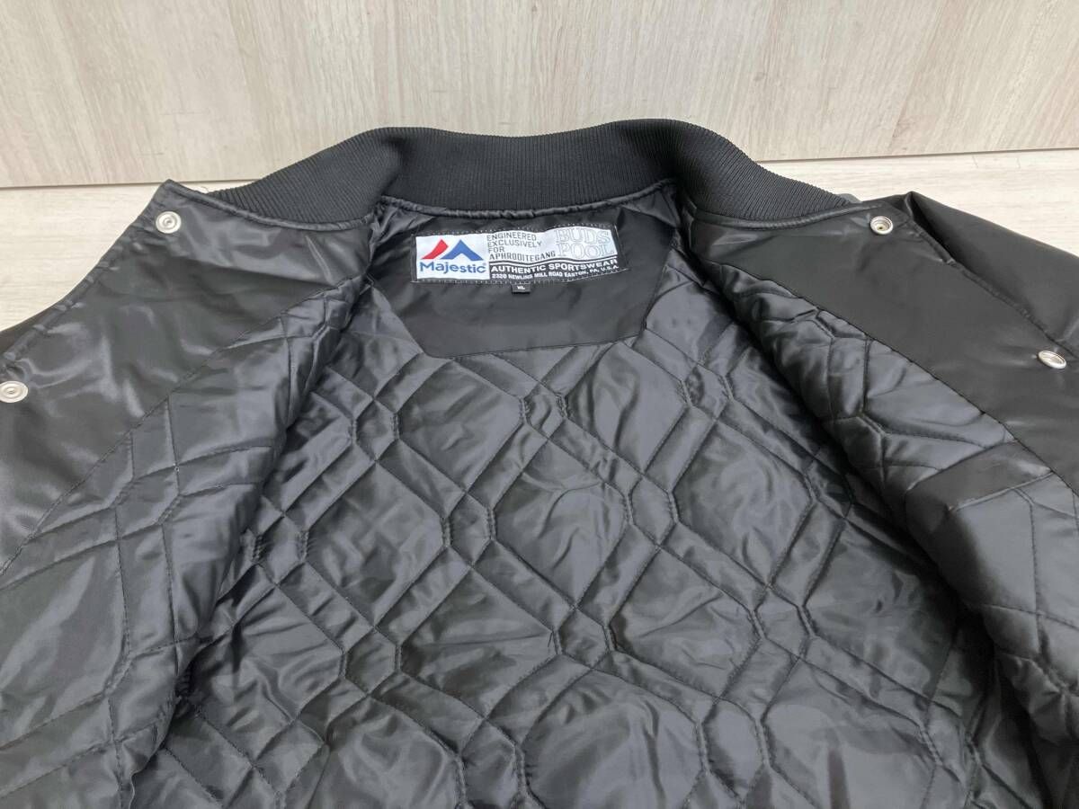 BUDS POOL バッズプール CLASSIC LOGO NYLON VARSITY JACKET ナイロン