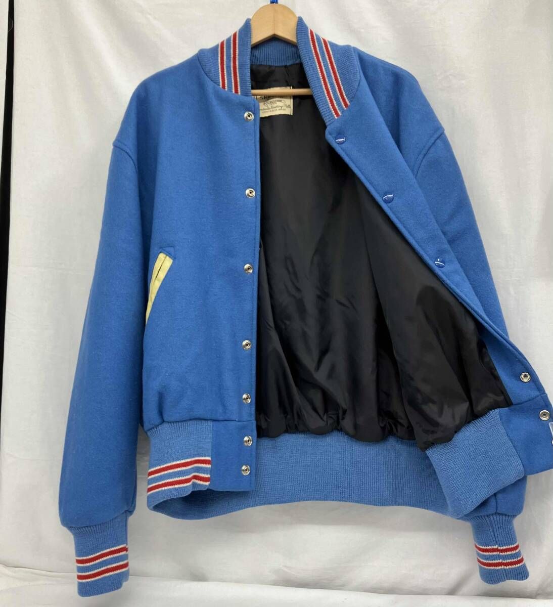 SKOOKUM ／スクーカム／ライトブルー／ウール100%／ スタジャン