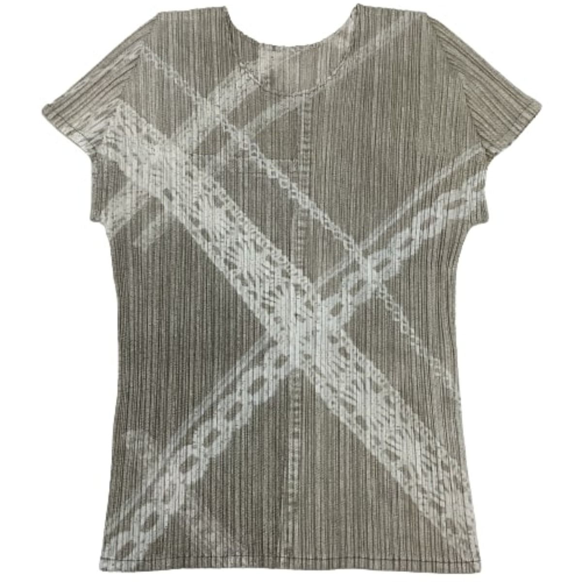 ♪♪ISSEY MIYAKE イッセイミヤケ PLEATS PLEASE カットソー デニム