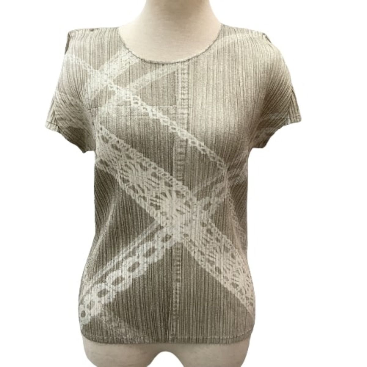 ♪♪ISSEY MIYAKE イッセイミヤケ PLEATS PLEASE カットソー デニム