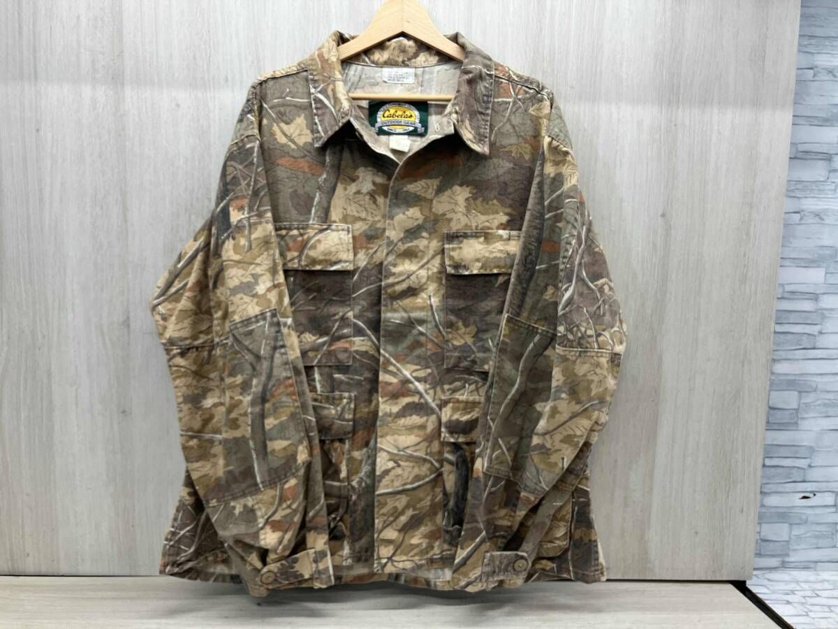 通年 Cabela's カベラス フィールドジャケット リアルツリー カモフラ