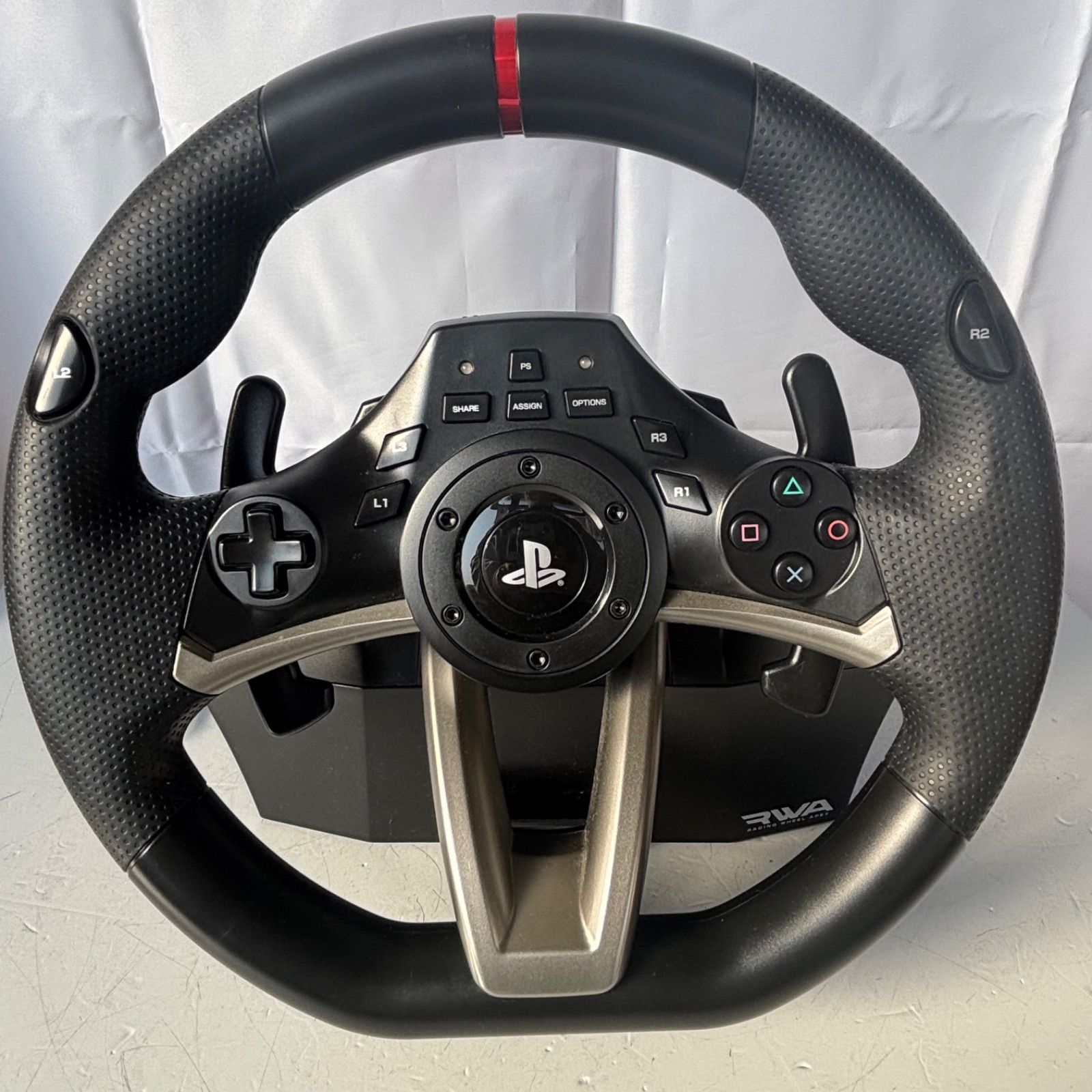 ジャンク HORI ホリ レーシング ホイール エイペックス PlayStation4 