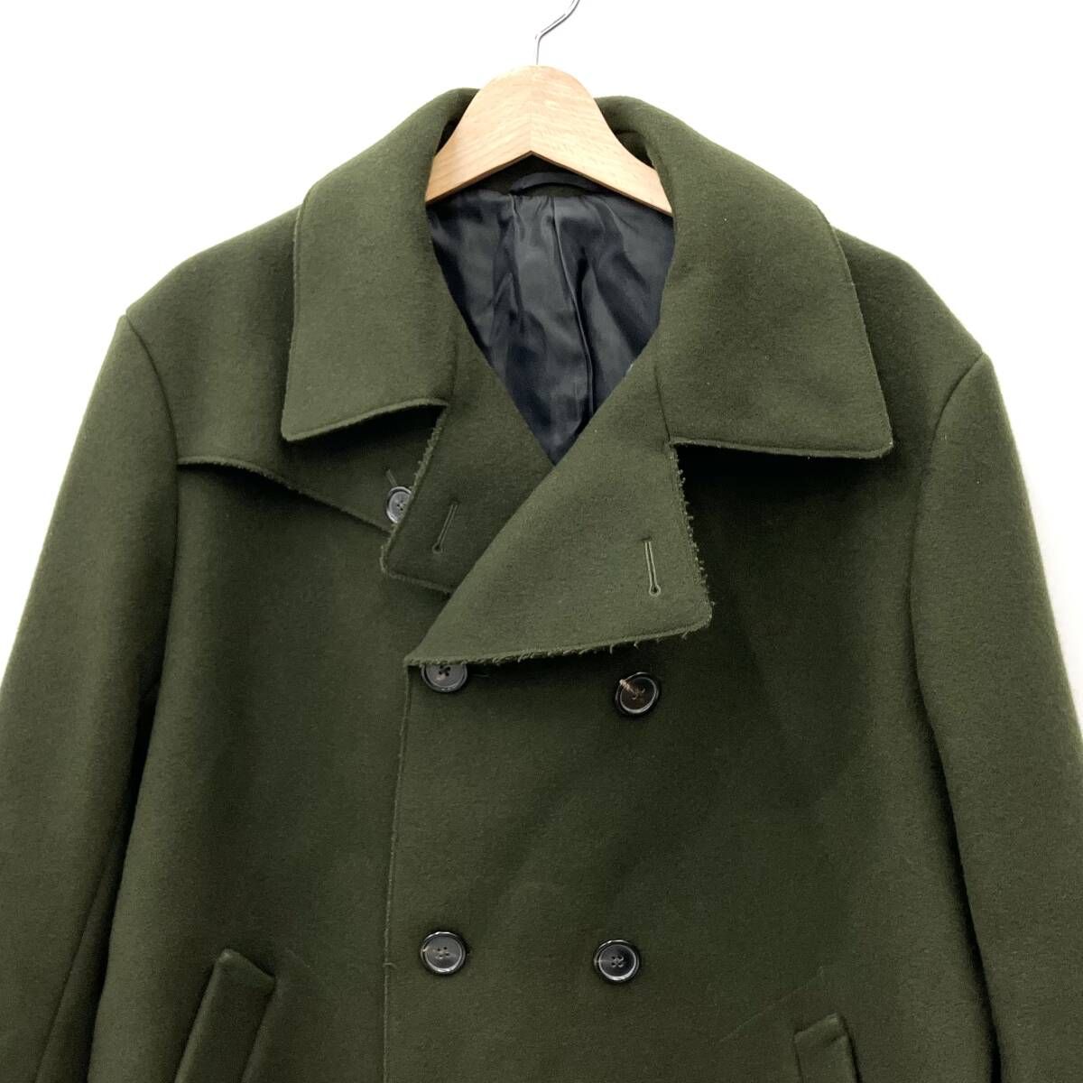 JIL SANDER軽量ウールコートモスグリーンカーキジルサンダー JIL SANDER ジルサンダー コート モスグリーン サイズ50 - メルカリ