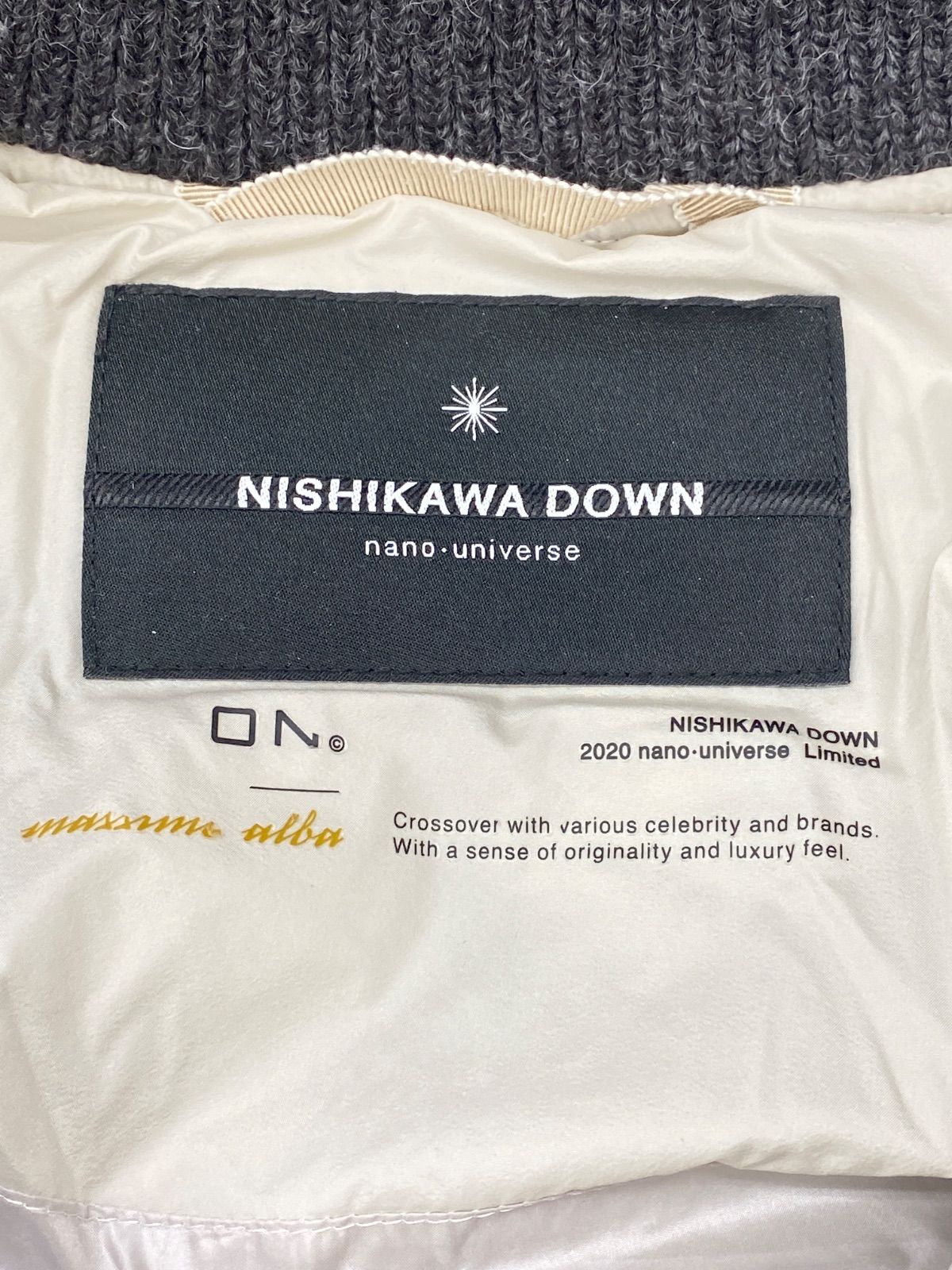 AB MW25112111 ≪中古品≫ NISHIKAWA DOWN ナノユニバースダウン 