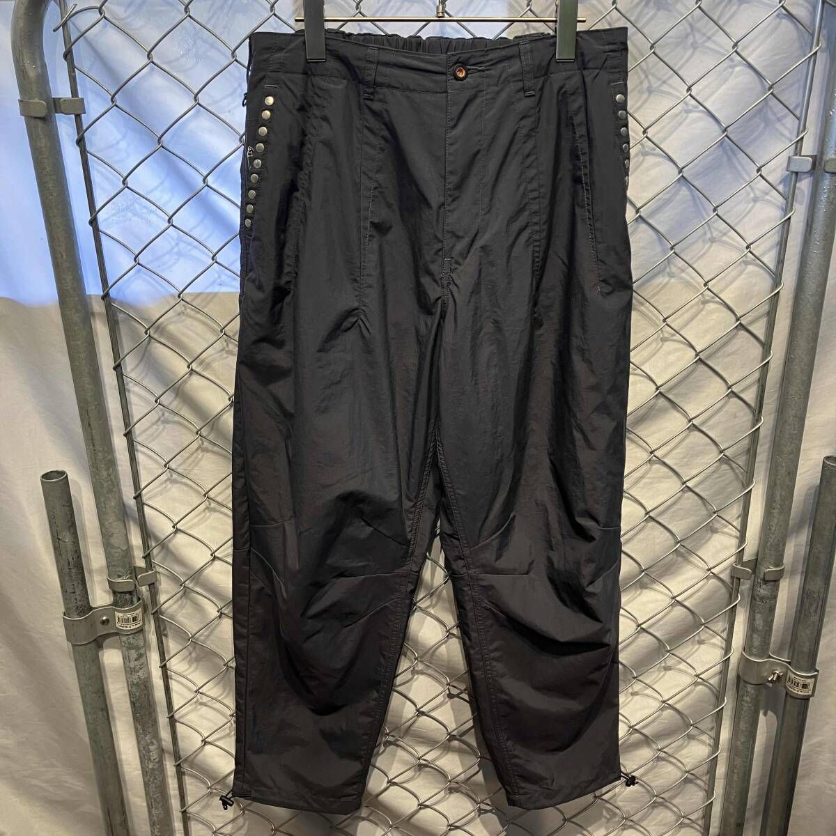 DENHAM BALLOON PANTS 2.0 デンハム バルーンパンツ L DENHAM BALLOON PANTS 2.0バルーンパンツ ホワイト ブラック サイズXL