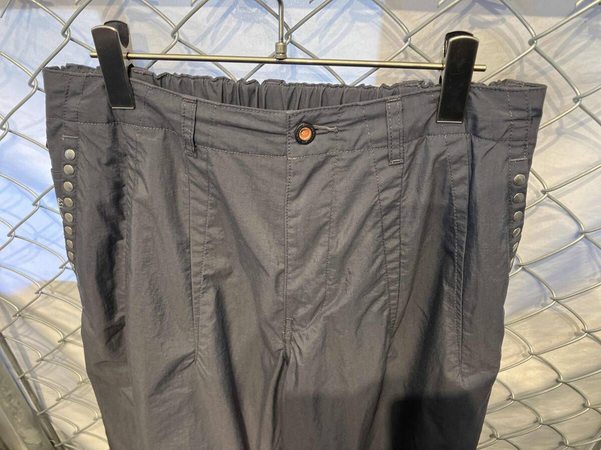 DENHAM BALLOON PANTS 2.0バルーンパンツ ホワイト ブラック サイズXL