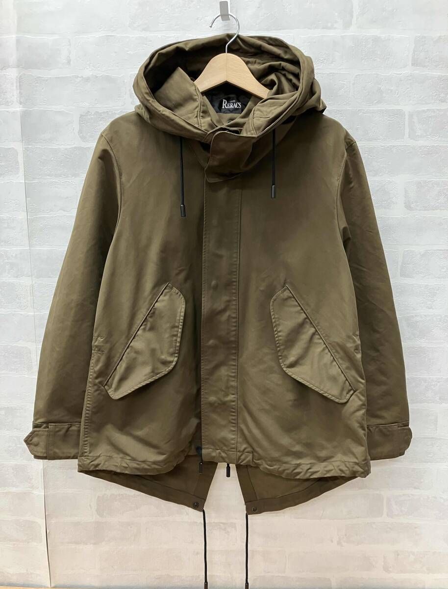 ☆THE RERACS ザリラクス ショートモッズコート ブルゾン 18SS-RECT