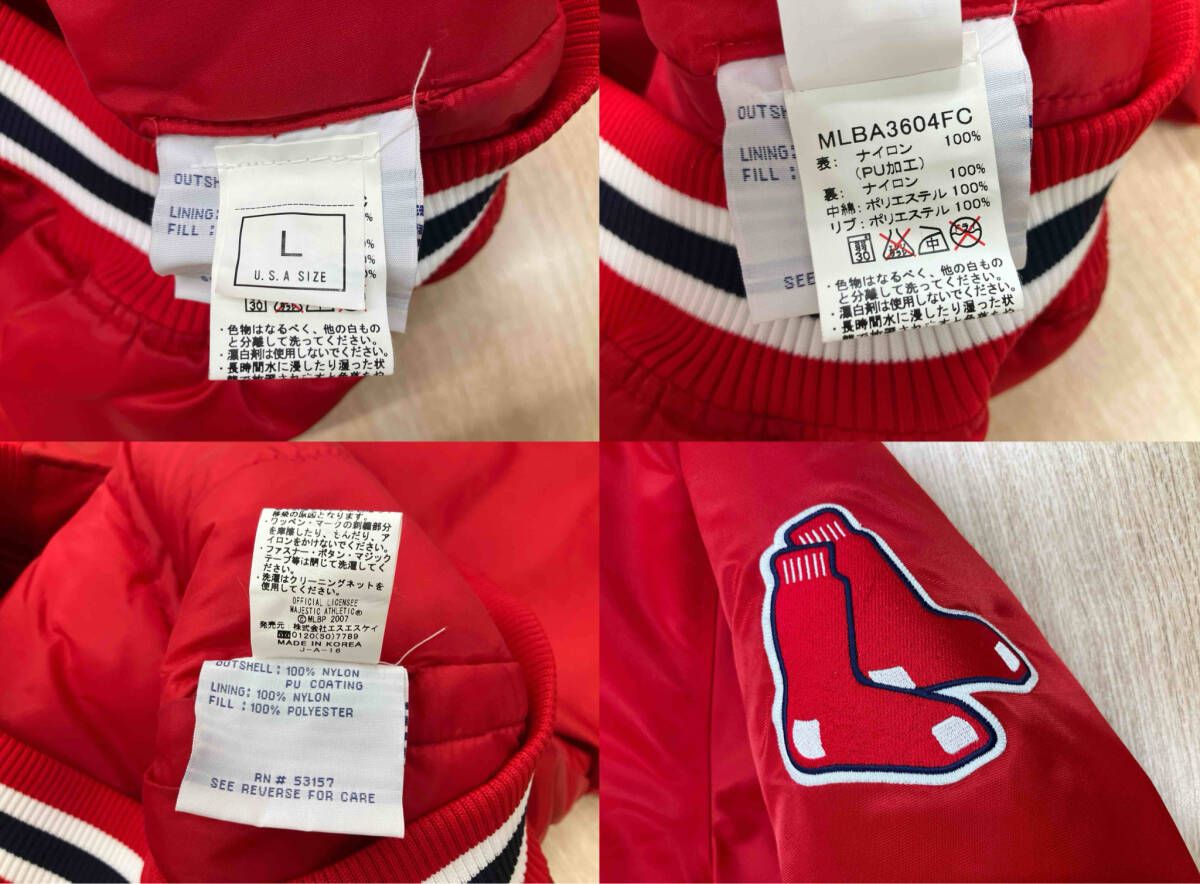 W-11 ○majestic Authentic サイズL！ヤンキース スタジャン○ MLB