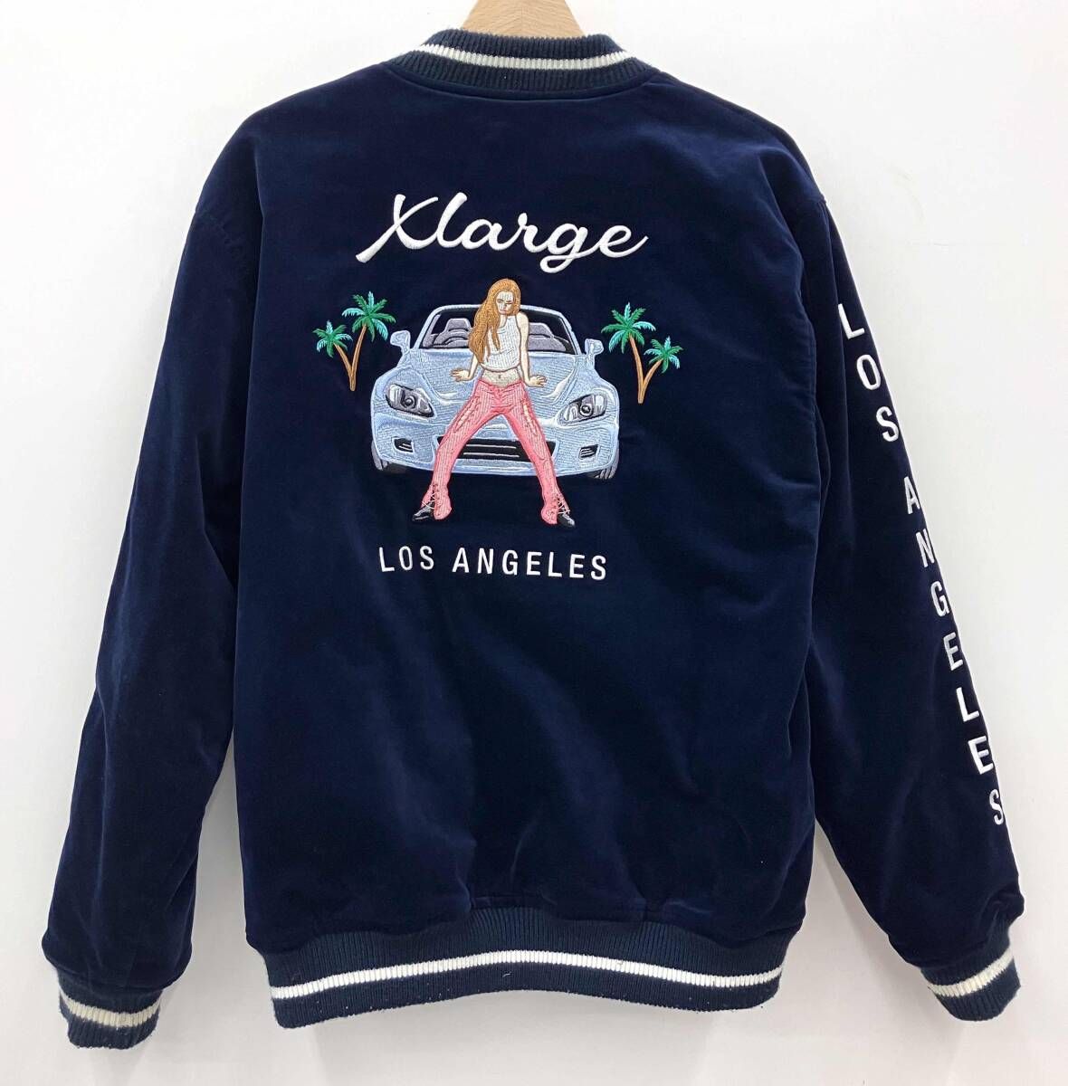 X-LARGE エクストララージ スカジャン 101221021005 リバーシブル