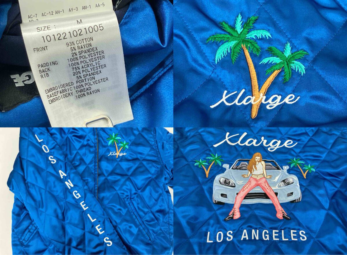 X-LARGE エクストララージ スカジャン 101221021005 リバーシブル