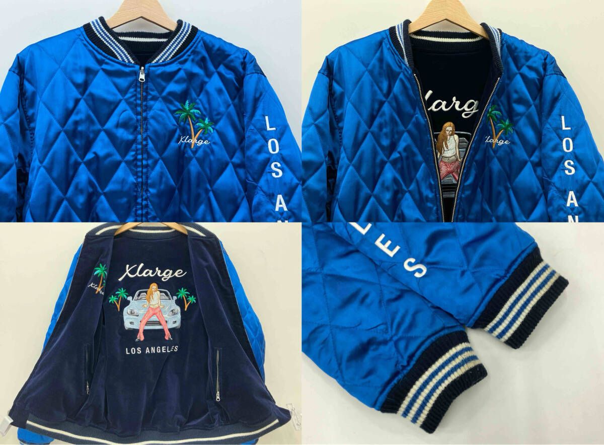 X-LARGE エクストララージ スカジャン 101221021005 リバーシブル