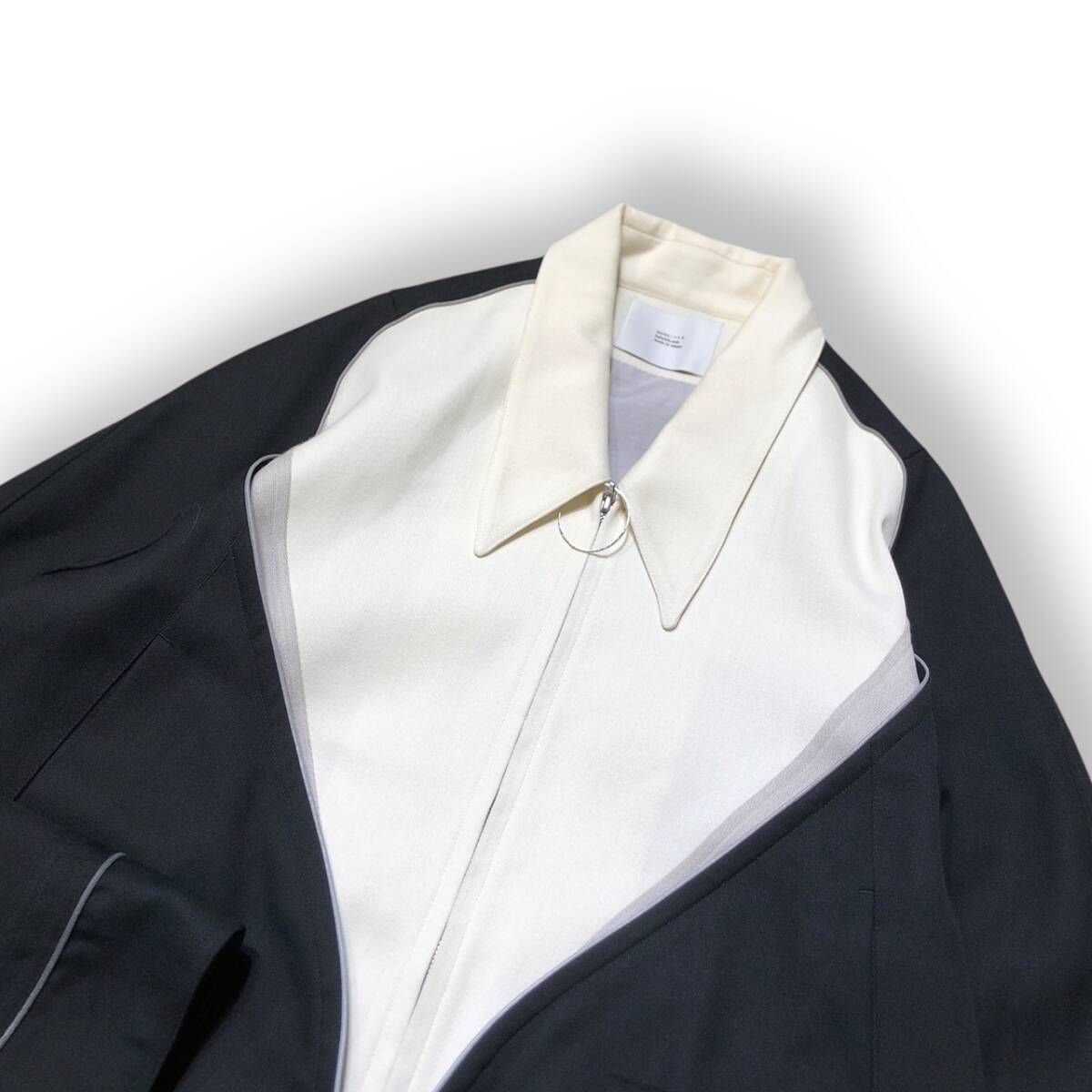 24SS HATRA Heart Jacket 日本製 ウエストドローコード ダブルジップ