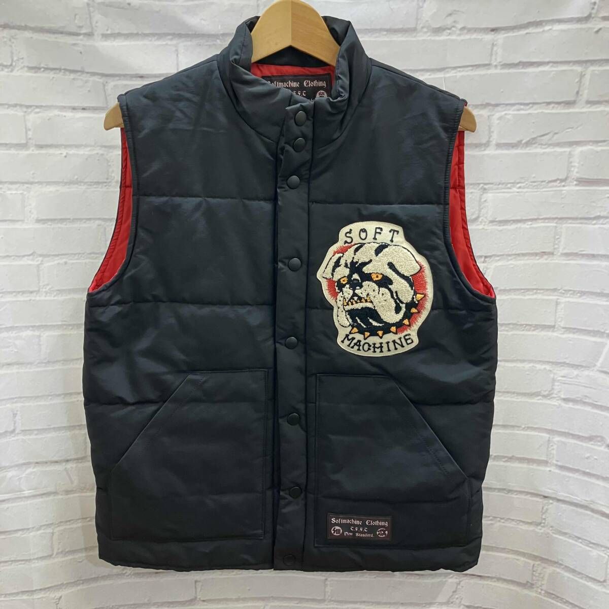 SOFT MACHINE / ソフトマシーン / ブルドッグ刺繍 / アウター / サイズ