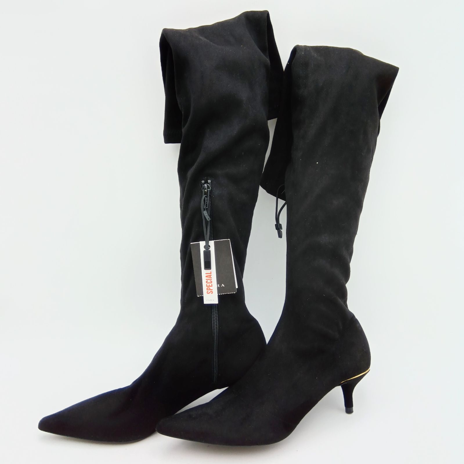 タグ付新品未使用品 ZARA TRAFULC ザラトラファルック ニーハイブーツ