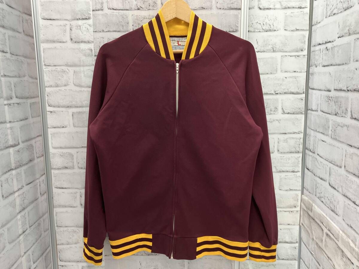 champion/チャンピオン/ジャケット/ナイロン/トラックジャケット/ブルゾン/スポーツジャケット/無地/Lサイズ/アメリカンカジュアル