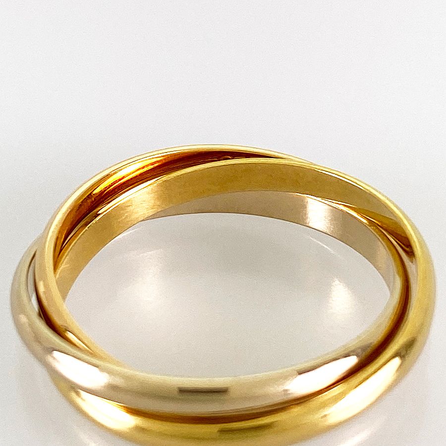 カルティエ Cartier トリニティ XS K18YG 11号(51) リング sss【中古