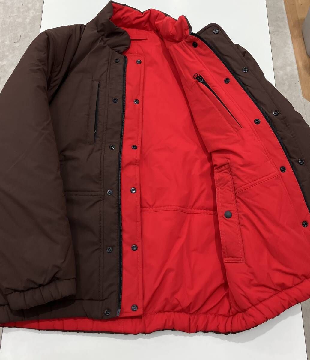 F.A.T. 中綿入りブラウンジャケット F.A.T エフエーティー 中綿ジャケット リバーシブル メンズ SIZE