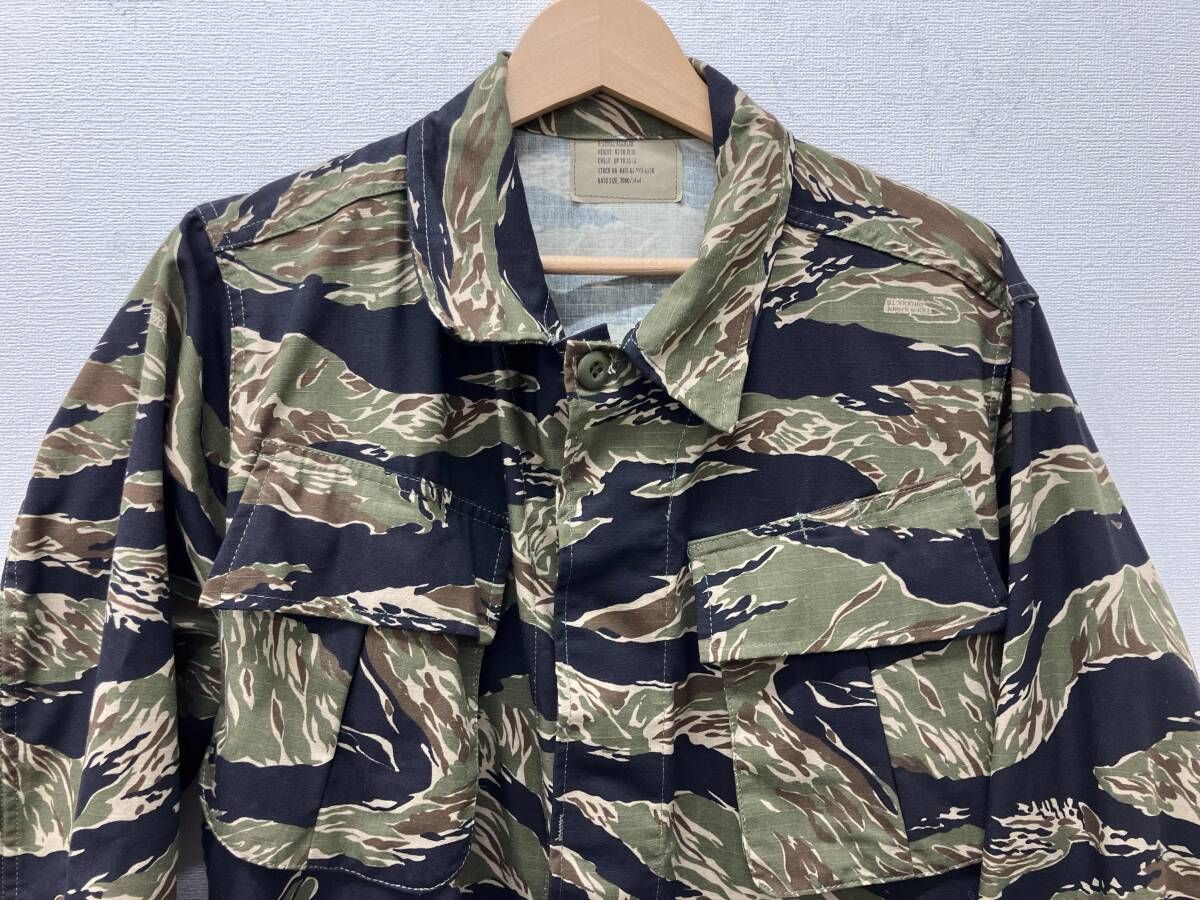 ミリタリージャケット タイガーストライプ XSサイズ 8415-01-390-8538