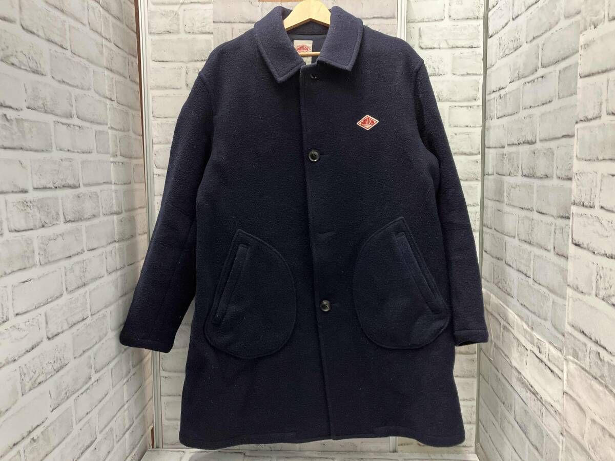 DANTON/ダントン/コート/ロングコート/ウールモッサ/ステンカラー