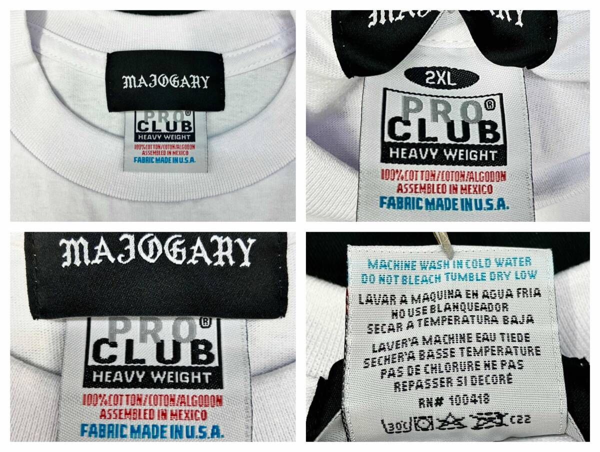 MAJOGARY PRO CLUB マジョガリー 魔女狩 半袖Tシャツ HEAVY WEIGHT