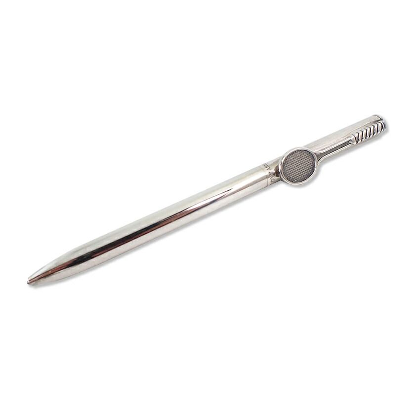 ティファニー/925/テニス/ラケット/ツイスト式/ボールペン/箱/j105-9