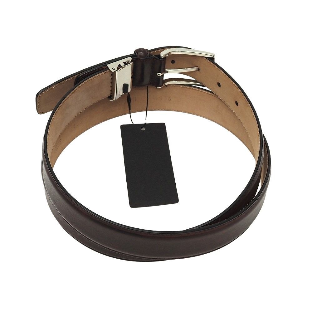 未使用品 MAGNANNI レザーベルト 【サイズ：FREE】 ボルドー