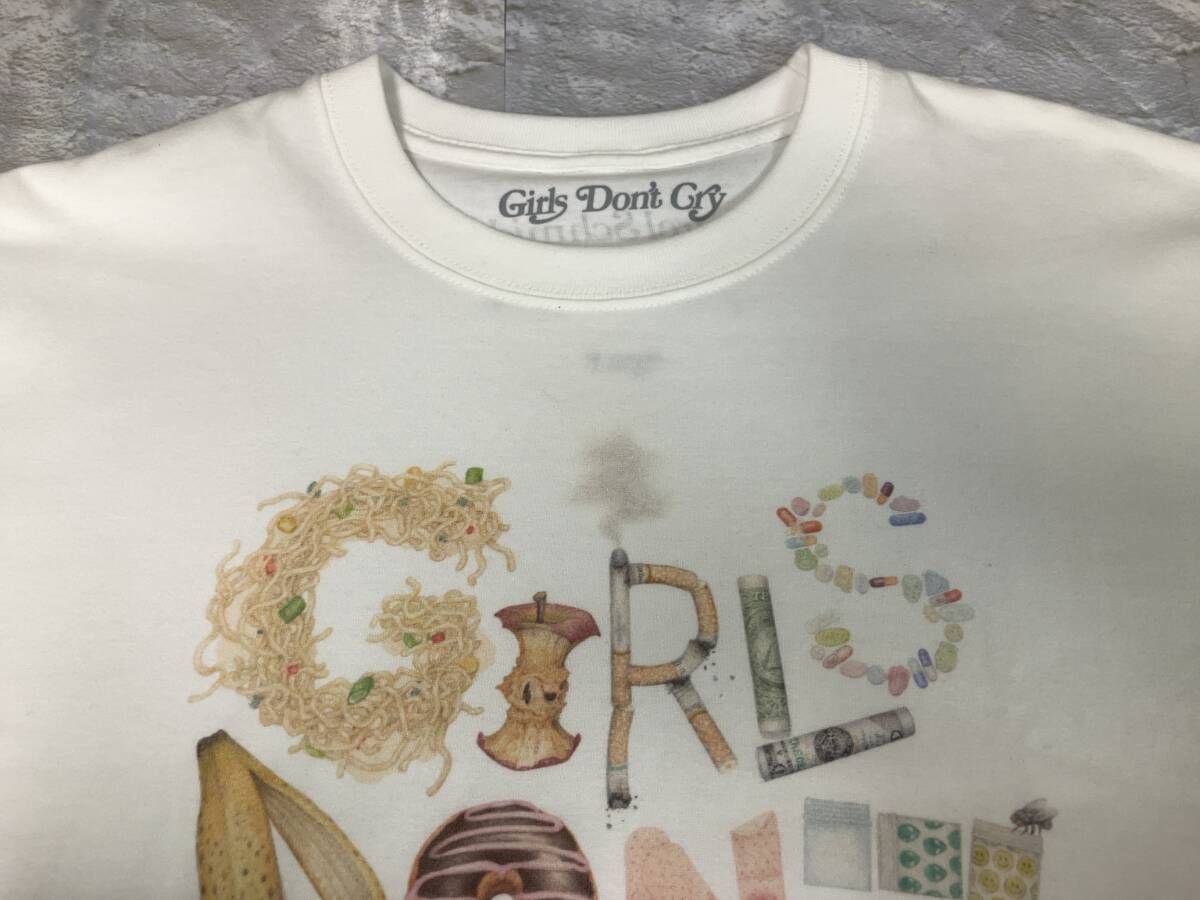 Girls Don't Cry ガールズドントクライ 半袖Tシャツ Aurel Schmidt個展