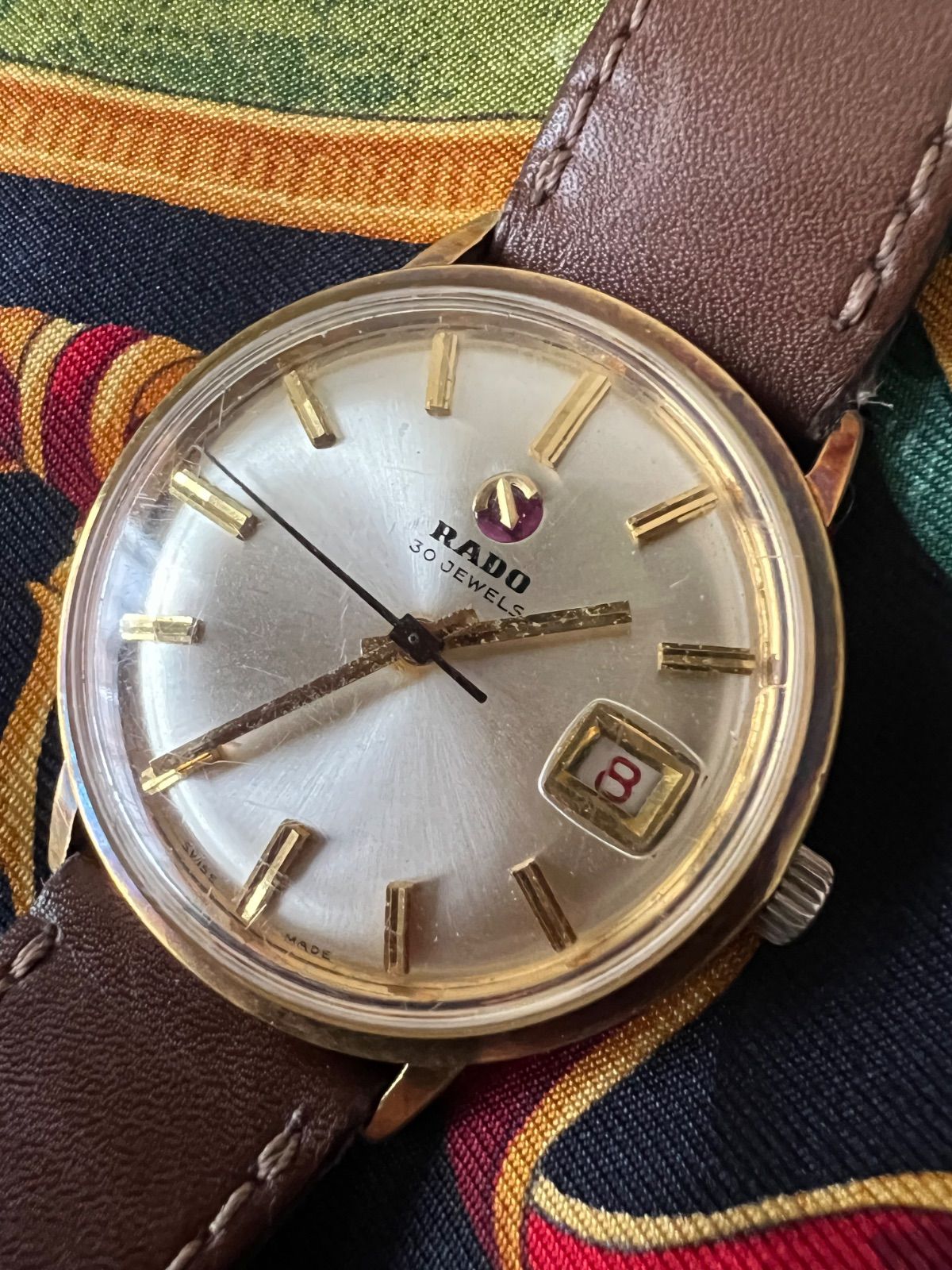 【稀少】RADO 腕時計　メンズ【アンティーク時計】 RADO（ラドー） 仕上げ済み ゴールデンホース 30石 ヴィンテージ