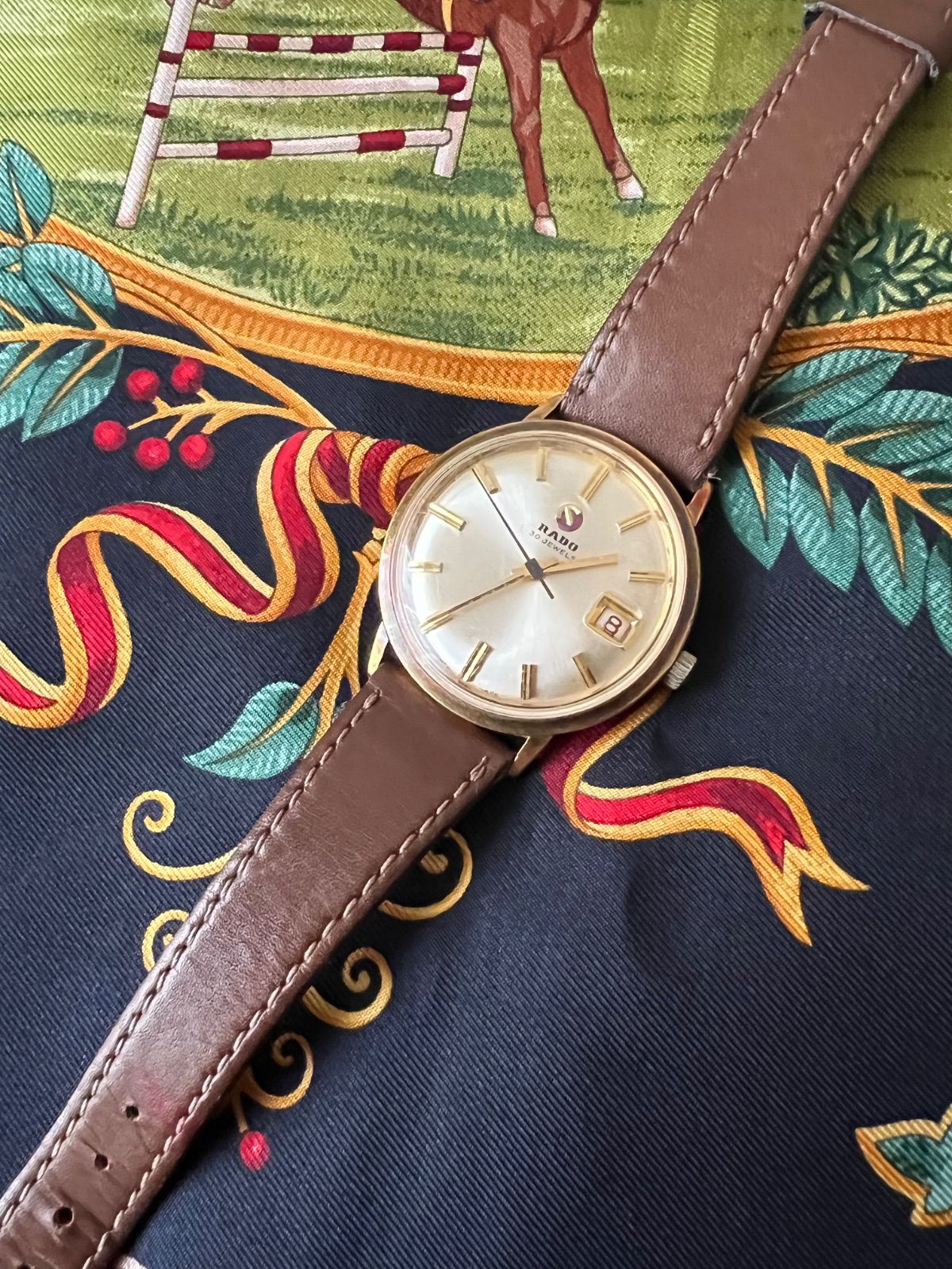 【稀少】RADO 腕時計　メンズ【アンティーク時計】 RADO（ラドー） 仕上げ済み ゴールデンホース 30石 ヴィンテージ