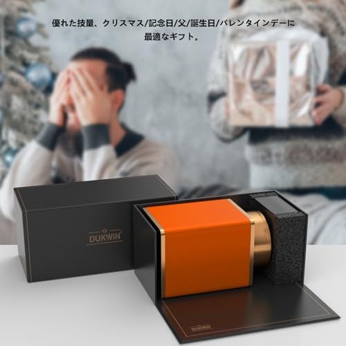  DUKWIN ワインディングマシーン 1本巻き ウォッチワインダー 腕時計自動巻き上げ機 時計ケース 静音 モーターを搭載 AC 電池電源 可伸縮表枕 ライト木目模様 8 ab 70 c 31 コーヒーミル その他 キッチン 食器