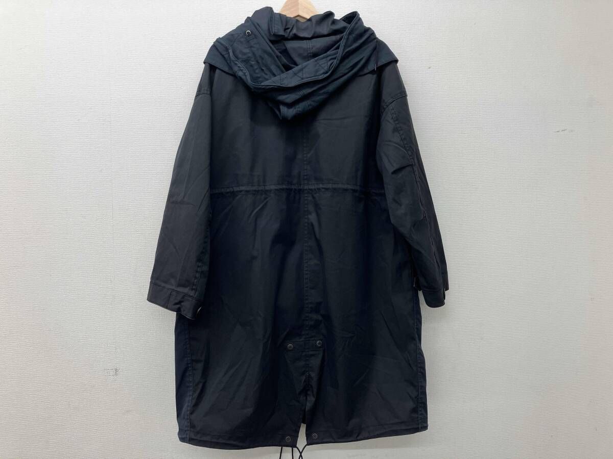 VOTE MAKE MIL CLOTHES ボートメイクニュークローズ モッズコート ライナー付き ネイビー S サイズ