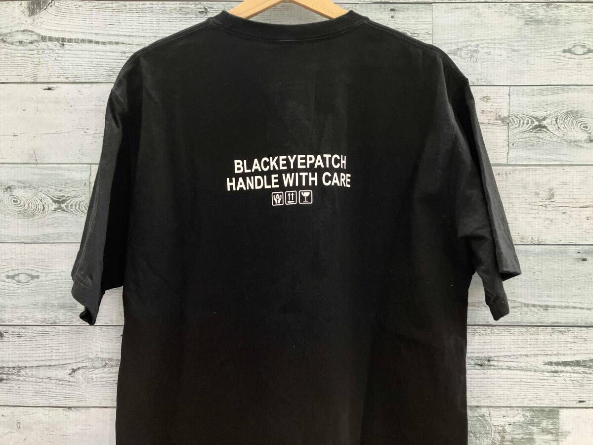 THE BLACK EYE PATCH 半袖Tシャツ 取扱注意 ブラック Lサイズ - メルカリ
