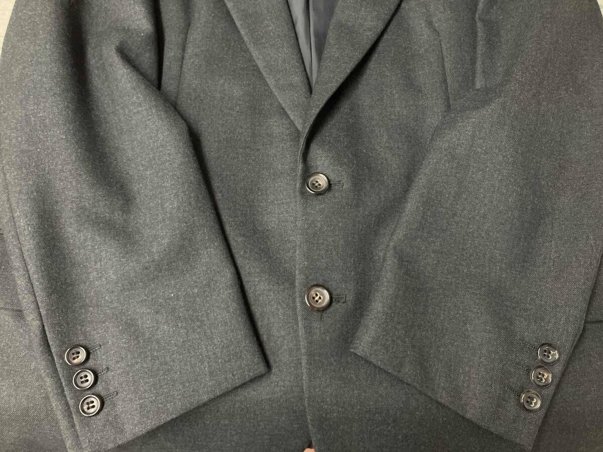 美品 comme des garcons homme 田中オム セットアップ ダークグレー