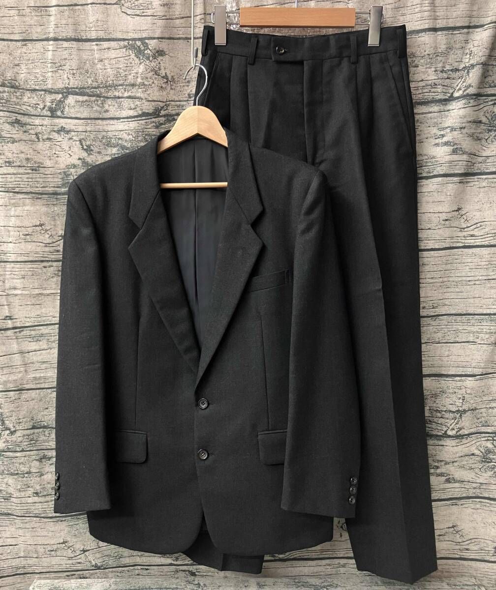 美品 comme des garcons homme 田中オム セットアップ ダークグレー